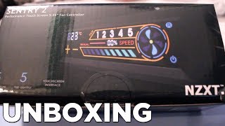 NZXT Sentry 2 Touch Screen Fan Controller Unboxing amp First Looks [upl. by Liesa512]