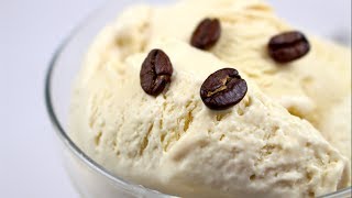 3 Ingredient COFFEE ICE CREAM [upl. by Nahsar669]