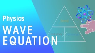 Wave Equation  Waves  Physics  FuseSchool [upl. by Haberman]