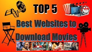 Top 5 best websites to download latest movies Bollywood Hollywood And South Indian [upl. by Asilrak]