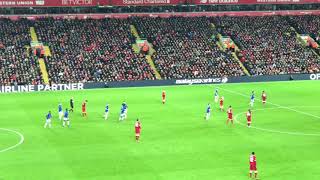 Everton Equalize vs Liverpool 5 January 2018 [upl. by Nasya]