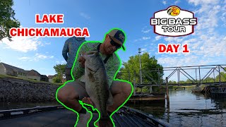 The Most Fun Ive EVER Had On Lake Chickamauga Big bass Tour Day 1 [upl. by Waiter]