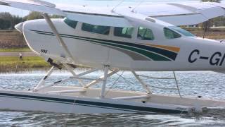 HD Spectacular Floatplane Cessna U206G Takeoff CSU3 [upl. by Eibreh]