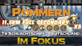 POMMERN  Eskaliert  deutsch  World of Warships [upl. by Bathilda272]