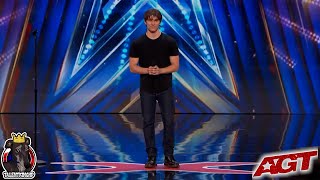 Alex Sampson Full Performance amp Judges Comments  Americas Got Talent 2024 Auditions Week 6 S19E06 [upl. by Lavotsirc]