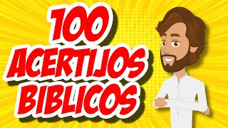 RECOPILACION 100 ACERTIJOS BIBLICOS [upl. by Leen962]