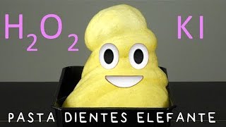 Pasta de Dientes de Elefante Descomposición del H2O2 [upl. by Zarla]