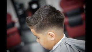 KIDS HAIR CUT  DROP FADE  TUTORIAL [upl. by Hanleigh]