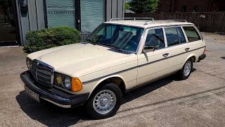 1982 Mercedes 300TD  Final Walk Around [upl. by Eetak]