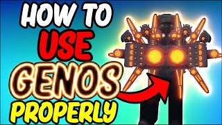 How To Play Genos Properly The Strongest Battlegrounds [upl. by Lanae]