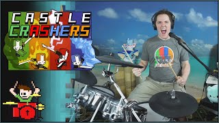 Castle Crashers Full Soundtrack On Drums [upl. by Enair]