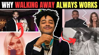 Khloe Kardashian and Tristan Thompson Why Walking Away From Men Always Works [upl. by Naig711]