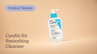 Cerave SA Smoothing Cleanser Texture  Care to Beauty [upl. by Cello]