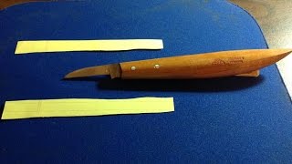 How to sharpen your carving knives to Razor Sharp [upl. by Nawiat]