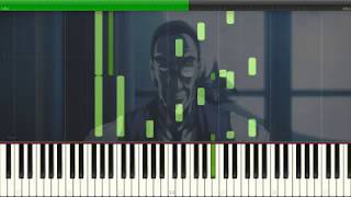 Dogs Barking Bernadottes Death  Hellsing Ultimate OST Piano Tutorial Synthesia [upl. by Quartus]