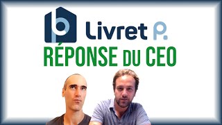 Réponse du CEO de livretpfr Nadim Takchi  Avis et Réponses [upl. by Drislane]