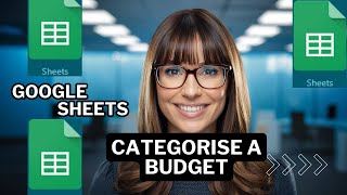 How to Categorise a budget in Google sheets 2024 [upl. by Viradis674]