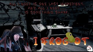 I FrogOt  all Endings Innocent axe frog horror game [upl. by Ellebana]