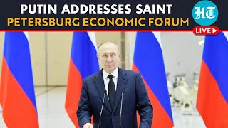 LIVE  Russian President Vladimir Putin Speaks At Plenary Session Of Saint Petersburg Economic Forum [upl. by Eelame]