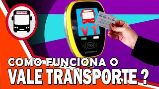 COMO FUNCIONA O VALE TRANSPORTE BILHETE UNICO [upl. by Kask798]