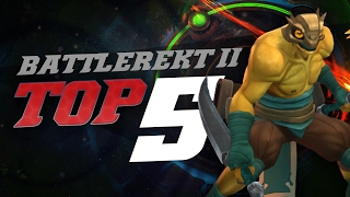 Top 5 Moments  BattleRekt II [upl. by Seema]