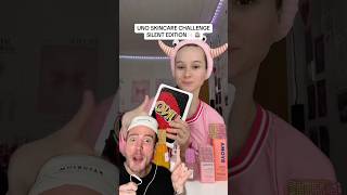 CRAZY SKINCARE CHALLENGE😱follow for more💗 skincare skincareroutine skin beauty beautytips [upl. by Sherer]