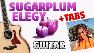 88Rising NIKI ❄️ SUGARPLUM ELEGY fingerstyle guitar cover with tabs and karaoke [upl. by Yedok]