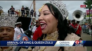 Hail Zulu King and queen of Zulu make 2020 arrival [upl. by Asset]