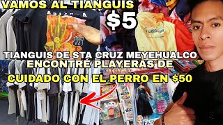 FUI AL TIANGUIS DE ROPA DE PACA A CHACHAREAR TIANGUIS DE SANTA CRUZ MEYEHUALCO [upl. by Liatrice511]