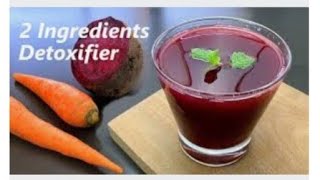 Healthy Carrot Beetroot Juice  Weight Loss Drink Best Detoxifier Juice [upl. by Reffinej689]