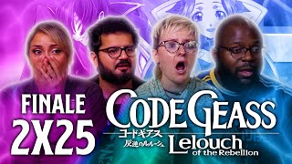 Code Geass  Episode 2x25  RE  The Normies Group Reaction [upl. by Aidnic]