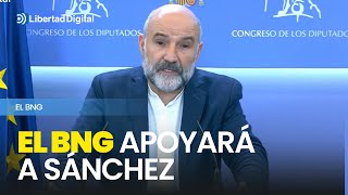 El BNG apoyará a Sánchez en función de lo que consista el plan de regeneración democrática [upl. by Sirovaj]