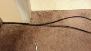 How to hide wires under the carpet [upl. by Olympe]