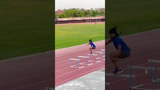 Javelin hurdle crossing video exercise international player [upl. by Jackquelin]