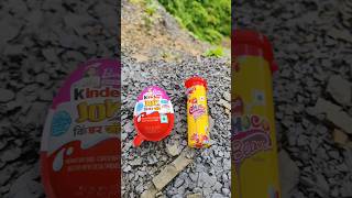 today morning dinner kinder Joy and choco beanshorts ytshorts kinderjoy [upl. by Acherman442]