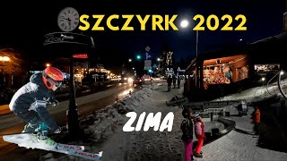 🇵🇱 SZCZYRK 2022  ZIMA NARTY FERIE WINTER  BESKIDY NIGHT  BESKID ARENA SPORT  MOUNTAIN RESORT [upl. by Ettennor]