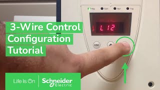 Configuring Altistart 22 Soft Starter for 3 Wire Control  Schneider Electric Support [upl. by Grados]