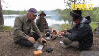 Storröding på fluga Arctic Char on fly [upl. by Bev386]