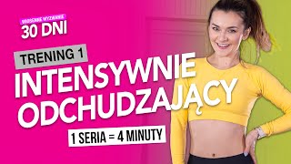 Wiosenne WYZWANIE 🔥 1 Odchudzający trening TABATA  Monika Kołakowska [upl. by Neomah]