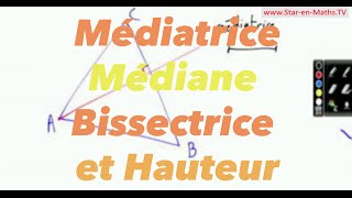 Construire la bissectrice dun angle à la règle et au compas [upl. by Lanta]