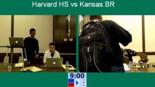 2016 NDT Finals  Harvard HS vs Kansas BR [upl. by Shaff]