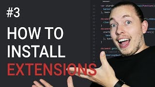 3 How to Install Extensions For JavaScript Development  JavaScript Tutorial  Learn JavaScript [upl. by Scherle]