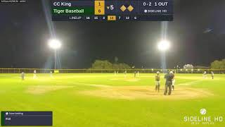 Tiger Baseball vs CC King 20240209 [upl. by Ahsilra]