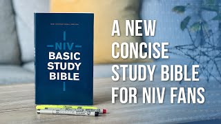 NIV Basic Study Bible  Unboxing amp Full Review [upl. by Juback581]