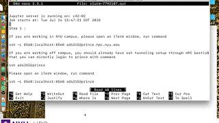Running Jupyter on HPC Cluster [upl. by Eleinad243]