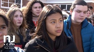 Students walk out of Livingston High School to honor Parkland shooting victims [upl. by Aiuqat]