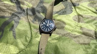 Vietnam War Repro “THE GRUNT” Watch review [upl. by Eeryt47]