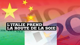 Nouvelle route de la soie  la Chine va massivement investir en Italie [upl. by Notnilc]