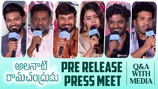 Alanaati Ramachandrudu Movie Pre Release Event Press Meet  Krishna Vamsi  Moksha TBM [upl. by Allveta]