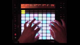 Ableton Push  Piano by Huston Singletary [upl. by Relda410]